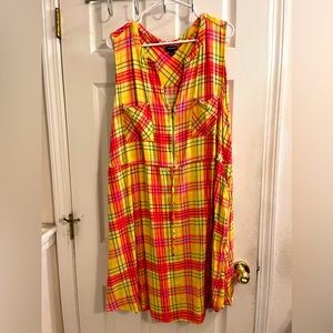 Torrid size 4 knee length dress.